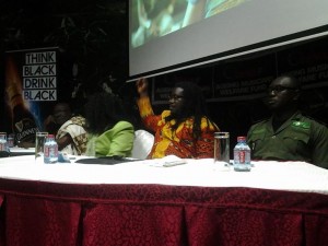 From left Agya Koo Nimo, Diana Hopeson, Obour and Samuel Afari-Dartey