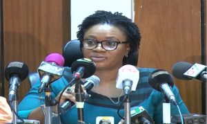 Chairperson of the Electoral Commission, Charlotte Osei.