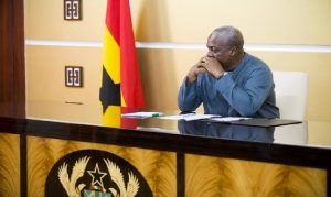 President Mahama says the strike is illegal.