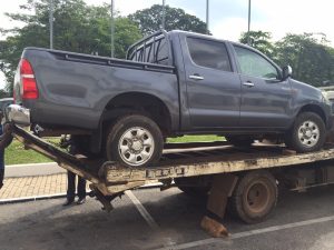 UPP Akwasi Addai's Seized Vehicle 